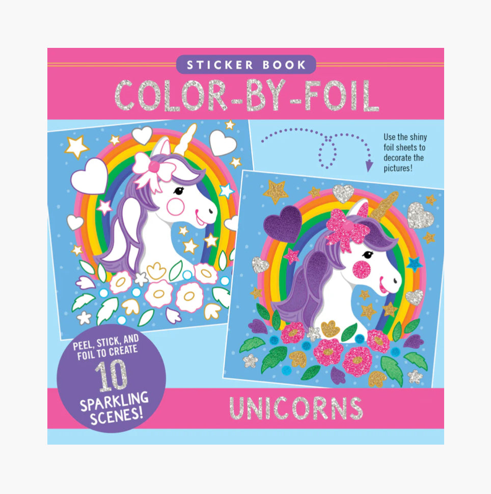 Color By Foil - Unicorns - Lighten Up Shop