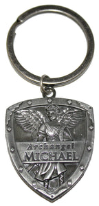 Archangel Michael Keychain - Lighten Up Shop