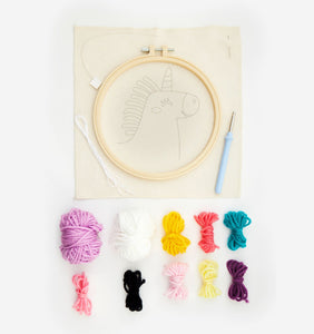 Crafty You Punch Needle Set - Unicorn - Lighten Up Shop