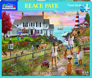 Beach Path Puzzle 1000pc - Lighten Up Shop