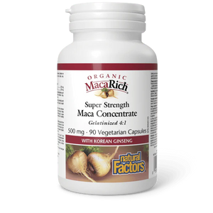 MacaRich Super Strength Maca Concentrate 500mg - 90 Capsules