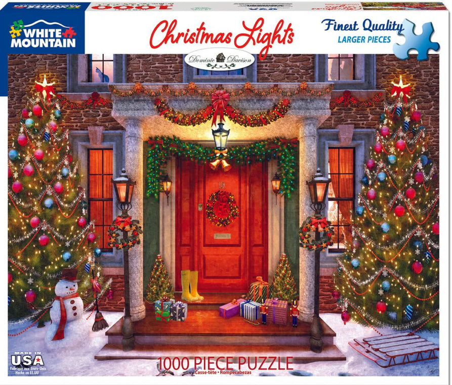 Christmas Lights Puzzle 1000pc - Lighten Up Shop