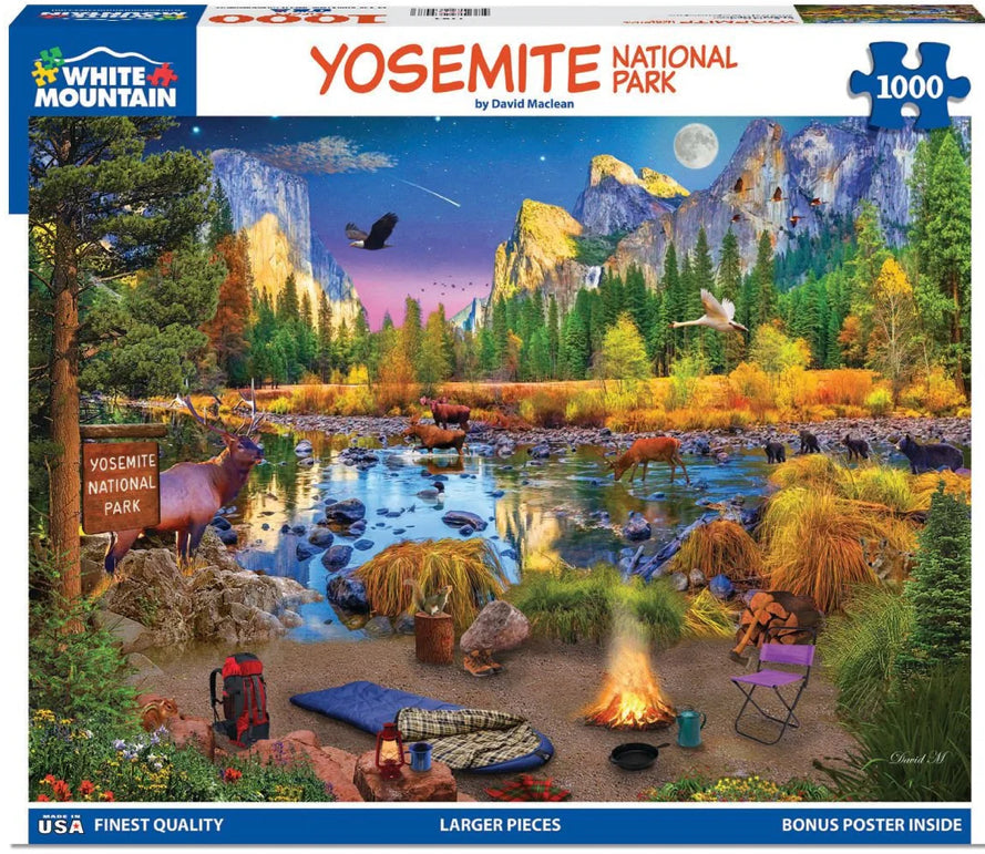 Yosemite National Park Puzzle 1000pc - Lighten Up Shop