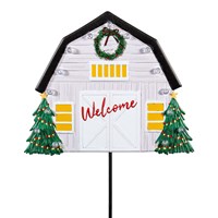 Holiday Barn Solar Garden Stake 36” - Lighten Up Shop