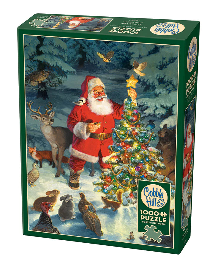 Cobble Hill - Santa's Tree 1000 piece