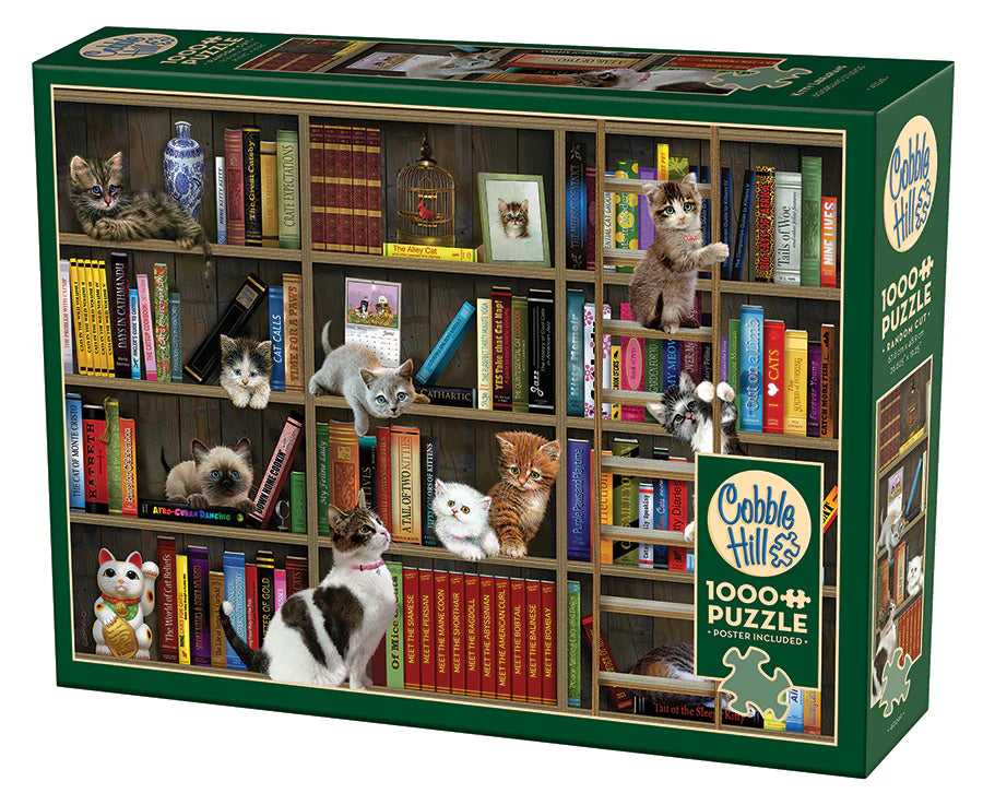 Cobble Hill - Kitty Librarians 1000 piece