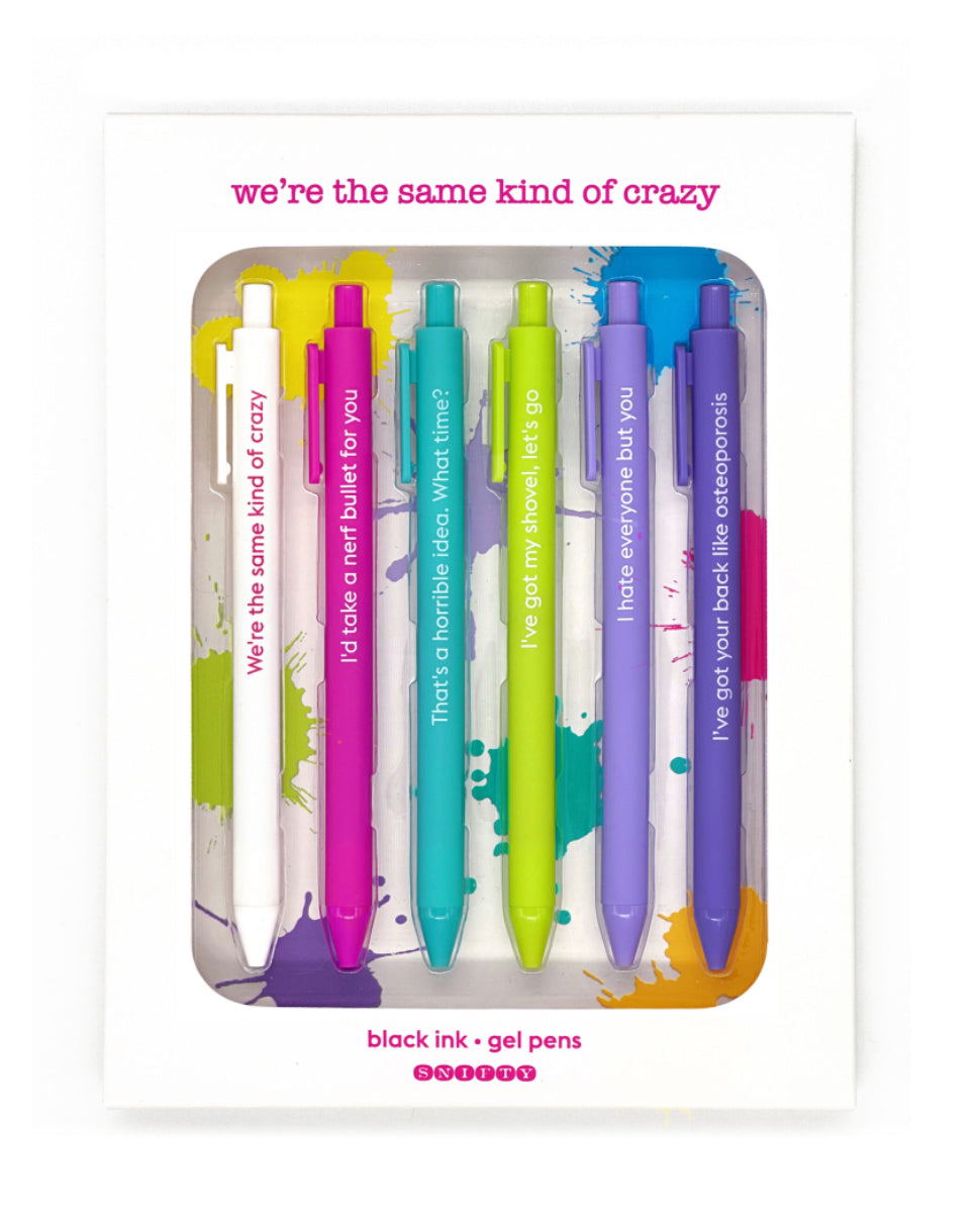 Quotable Gel Pen Set - Lighten Up Shop