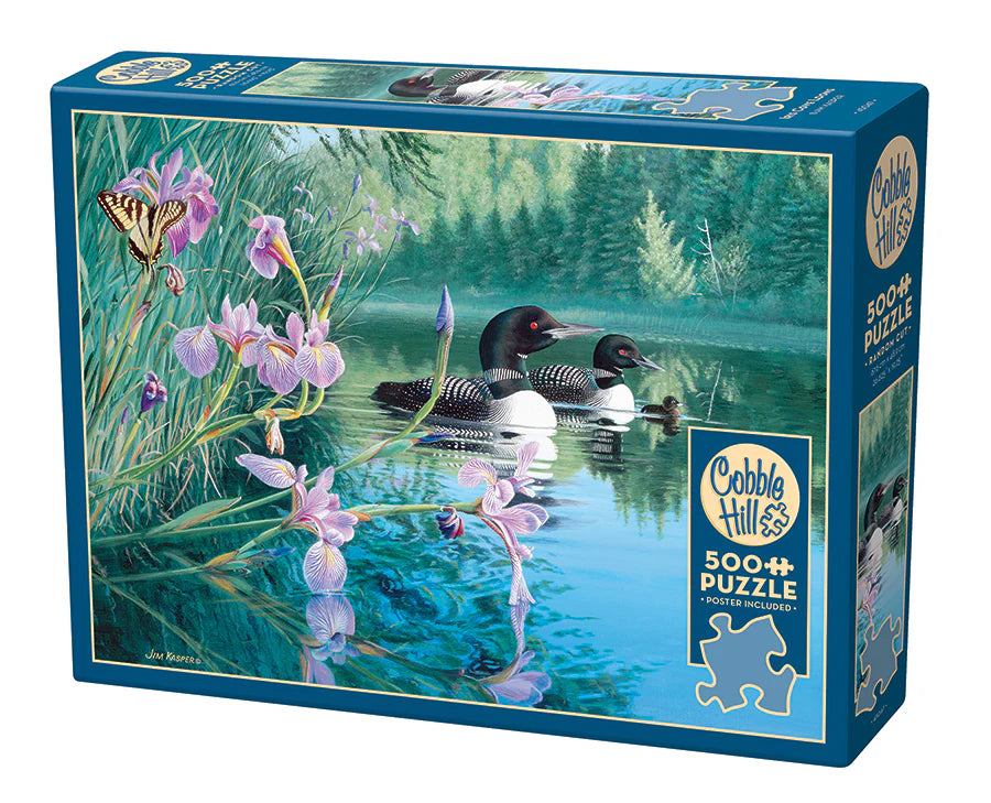 Cobble Hill - Iris Cove Loons 500 piece