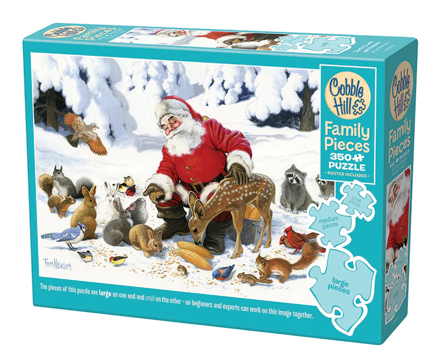 Cobble Hill - Santa Claus and Friends 350 piece