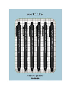 Quotable Gel Pen Set - Lighten Up Shop