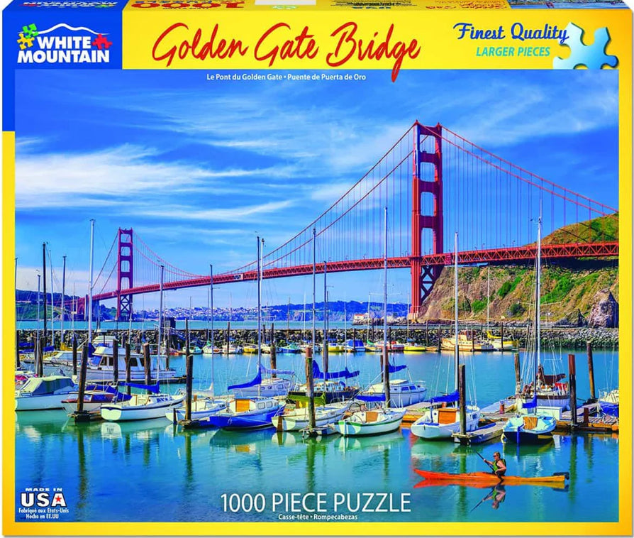 Golden Gate Bridge Puzzle 1000pc - Lighten Up Shop