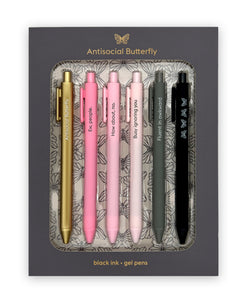 Quotable Gel Pen Set - Lighten Up Shop