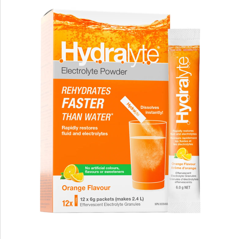 Hydralyte Effervescent Electrolyte Granlules - Lighten Up Shop