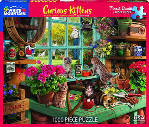 Curious Kittens Puzzle 1000pc - Lighten Up Shop