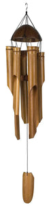 Half Coconut Bamboo Windchimes - Lighten Up Shop