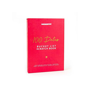 100 Dates Bucket List Scratch Book - Lighten Up Shop