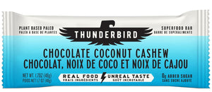 Thunderbird Chocolate Coconut Cashew Vegan Protein Bar Singles