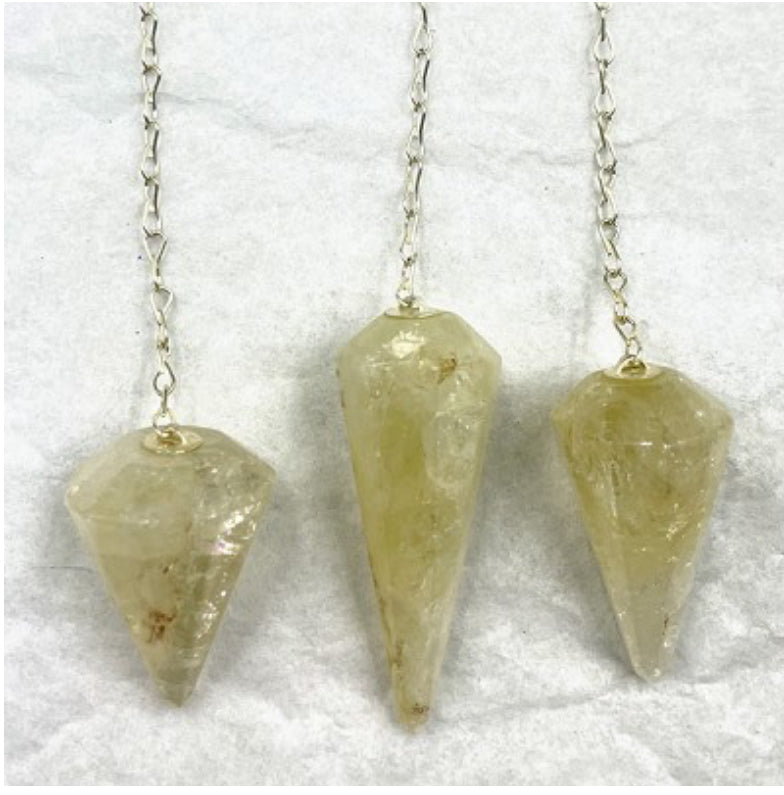 Citrine Pendulum - Lighten Up Shop