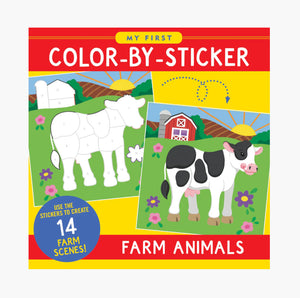 My First Color By Sticker - Farm Animals - Lighten Up Shop