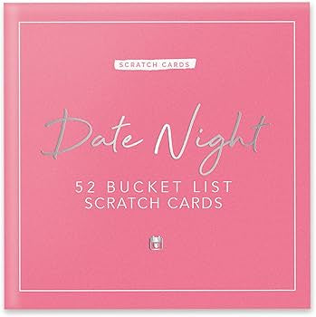 Date Night 52 Bucket List Scratch Cards - Lighten Up Shop