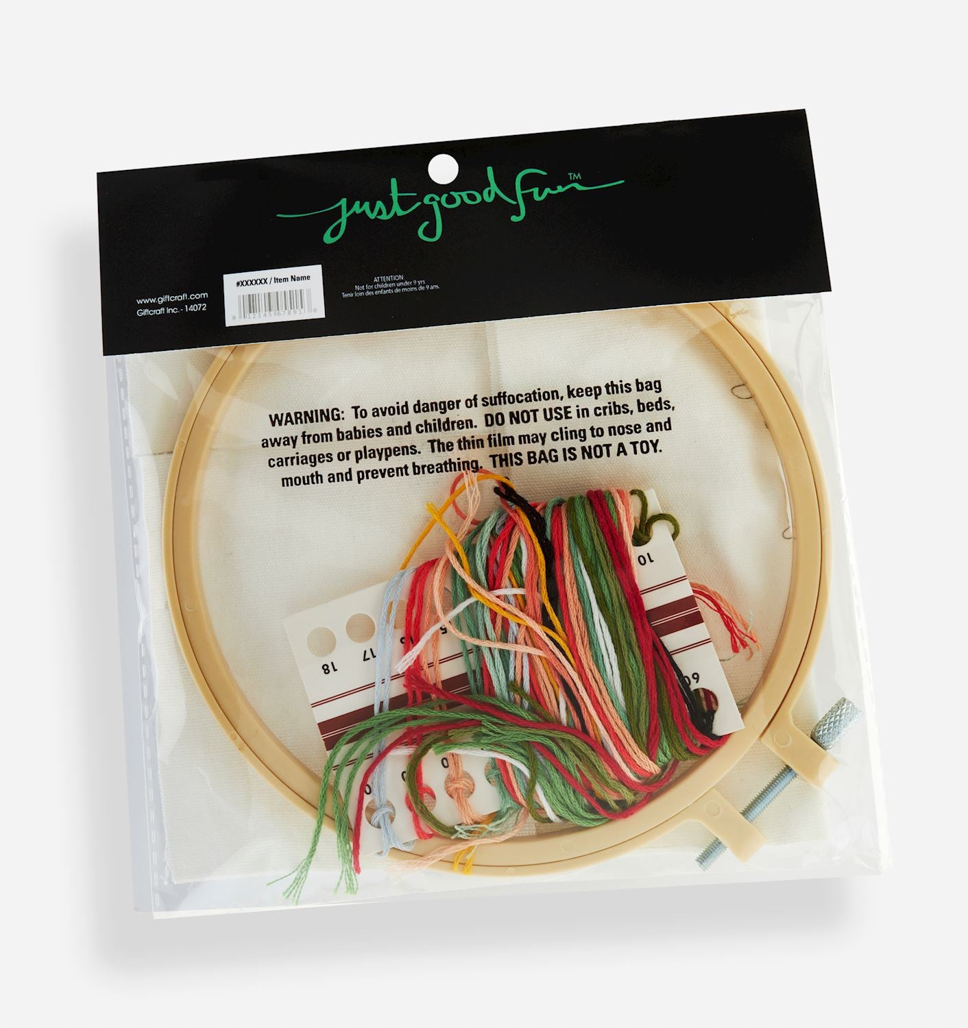 Crafty You Embroidery Kit - Bouquet 6” - Lighten Up Shop