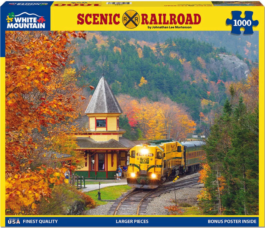 Scenic Railroad Puzzle 1000pc - Lighten Up Shop