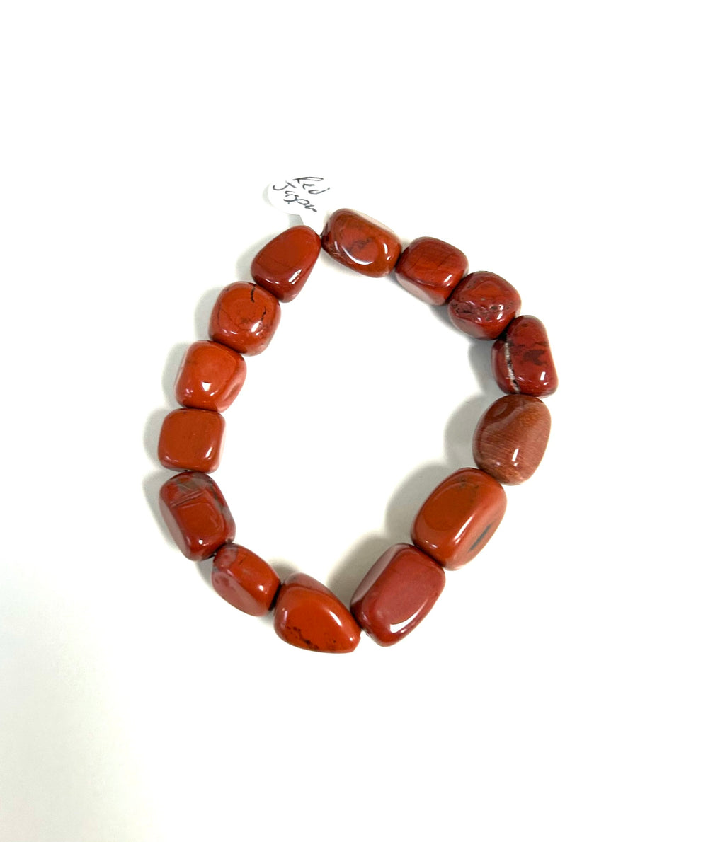 Red Jasper Bracelet - Lighten Up Shop
