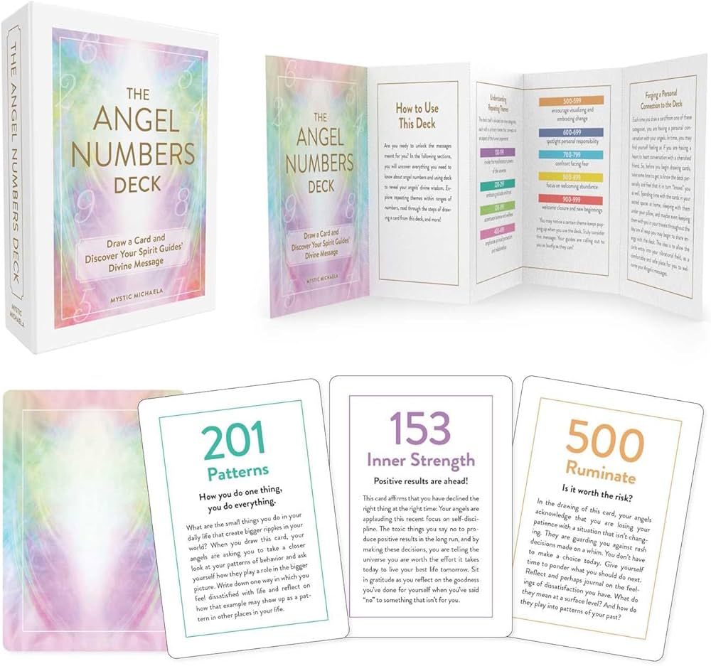 The Angel Numbers Deck - Lighten Up Shop