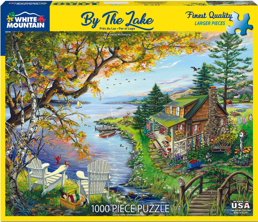 By The Lake Puzzle 1000pc - Lighten Up Shop