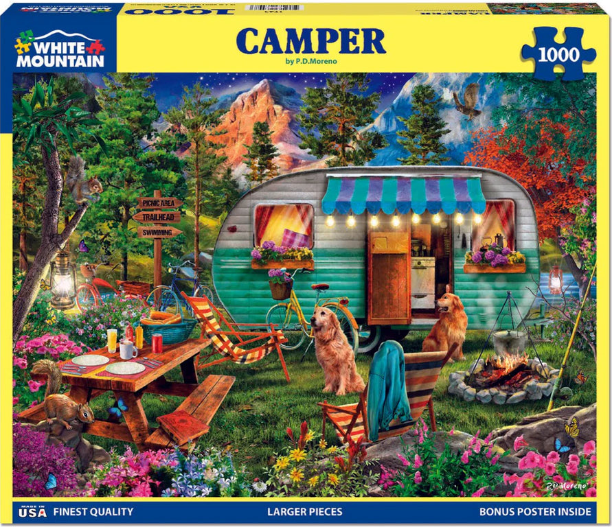 Camper Puzzle 1000pc - Lighten Up Shop