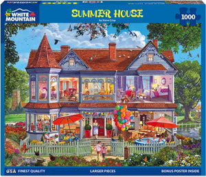 Summer House Puzzle 1000pc - Lighten Up Shop