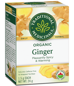 Traditional Medicinals Ginger Tea - Lighten Up Shop