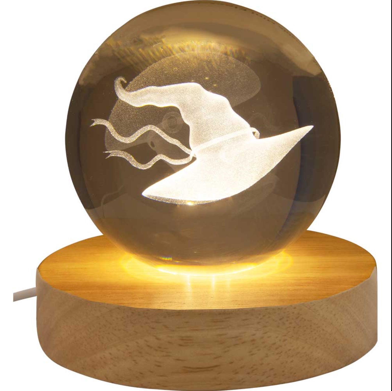 Witch Hat Crystal Ball Light 3” - Lighten Up Shop