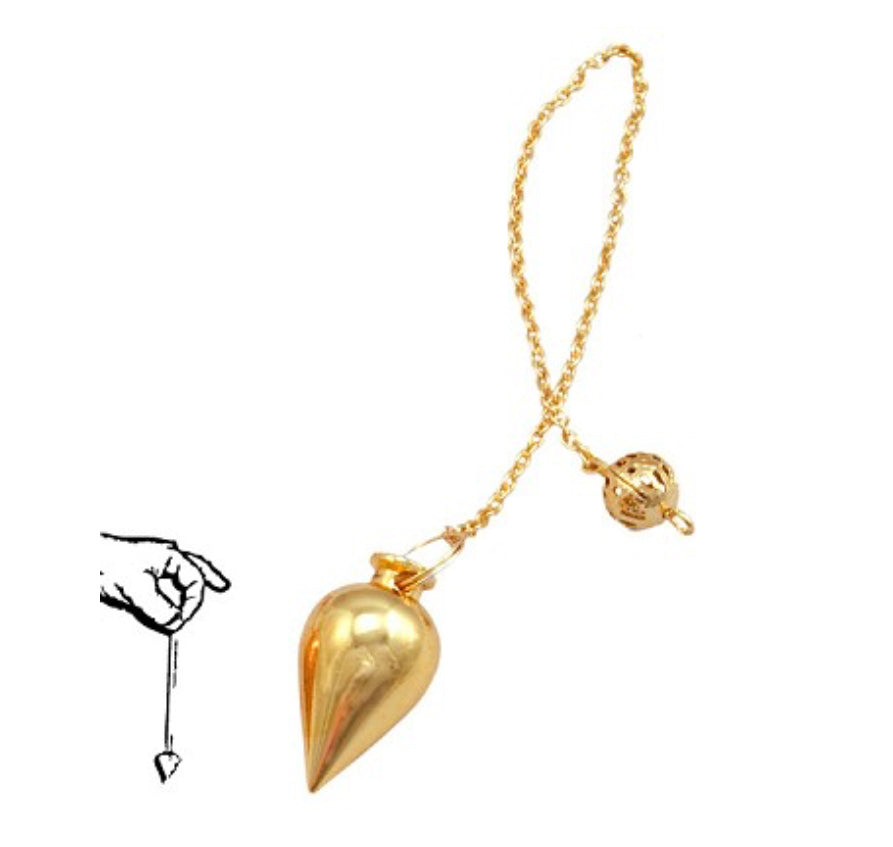 Brass Cone Pendulum - Lighten Up Shop