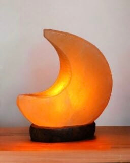 Moon Salt Rock Lamp - Lighten Up Shop