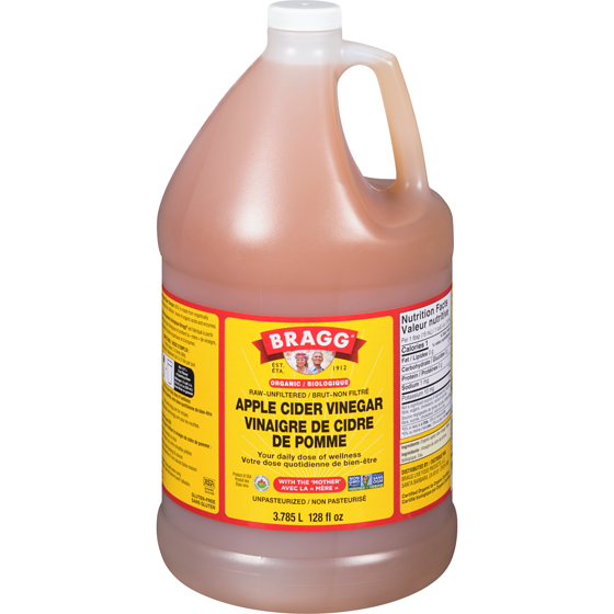 Bragg's Organic Apple Cider Vinegar 3.785L - Lighten Up Shop