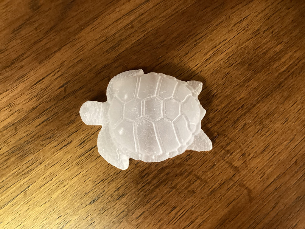 Selenite Turtle - Lighten Up Shop