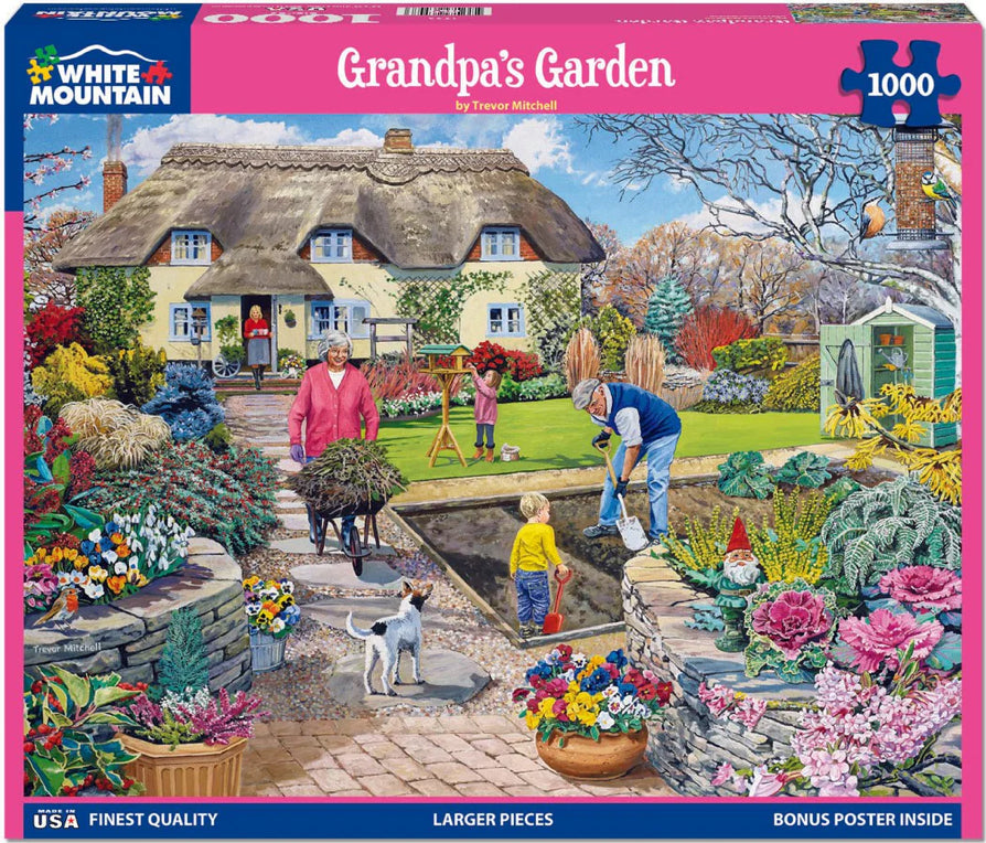Grandpa’s Garden Puzzle 1000pc - Lighten Up Shop