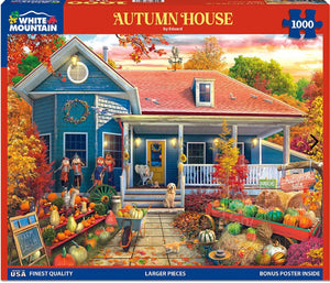 Autumn House Puzzle 1000pc - Lighten Up Shop