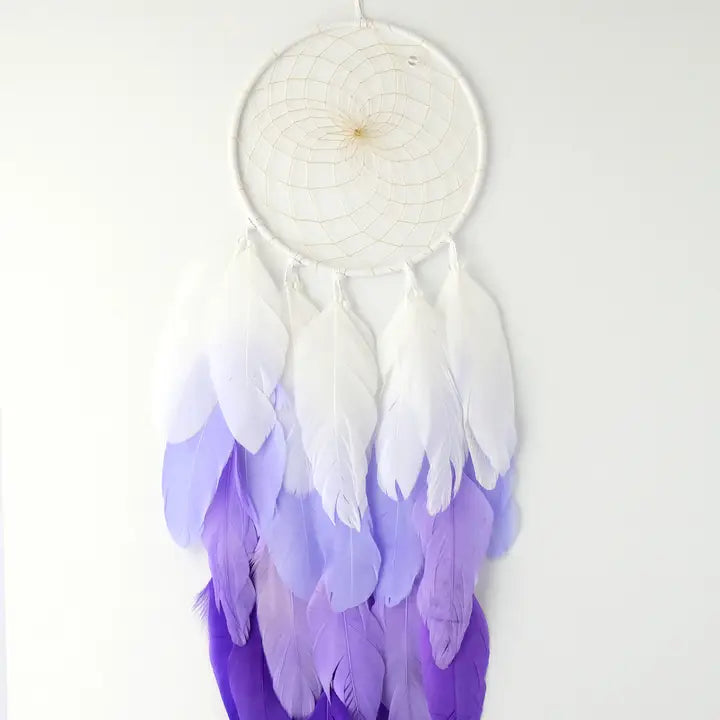 6” Ombré Dreamcatcher - Purple - Lighten Up Shop