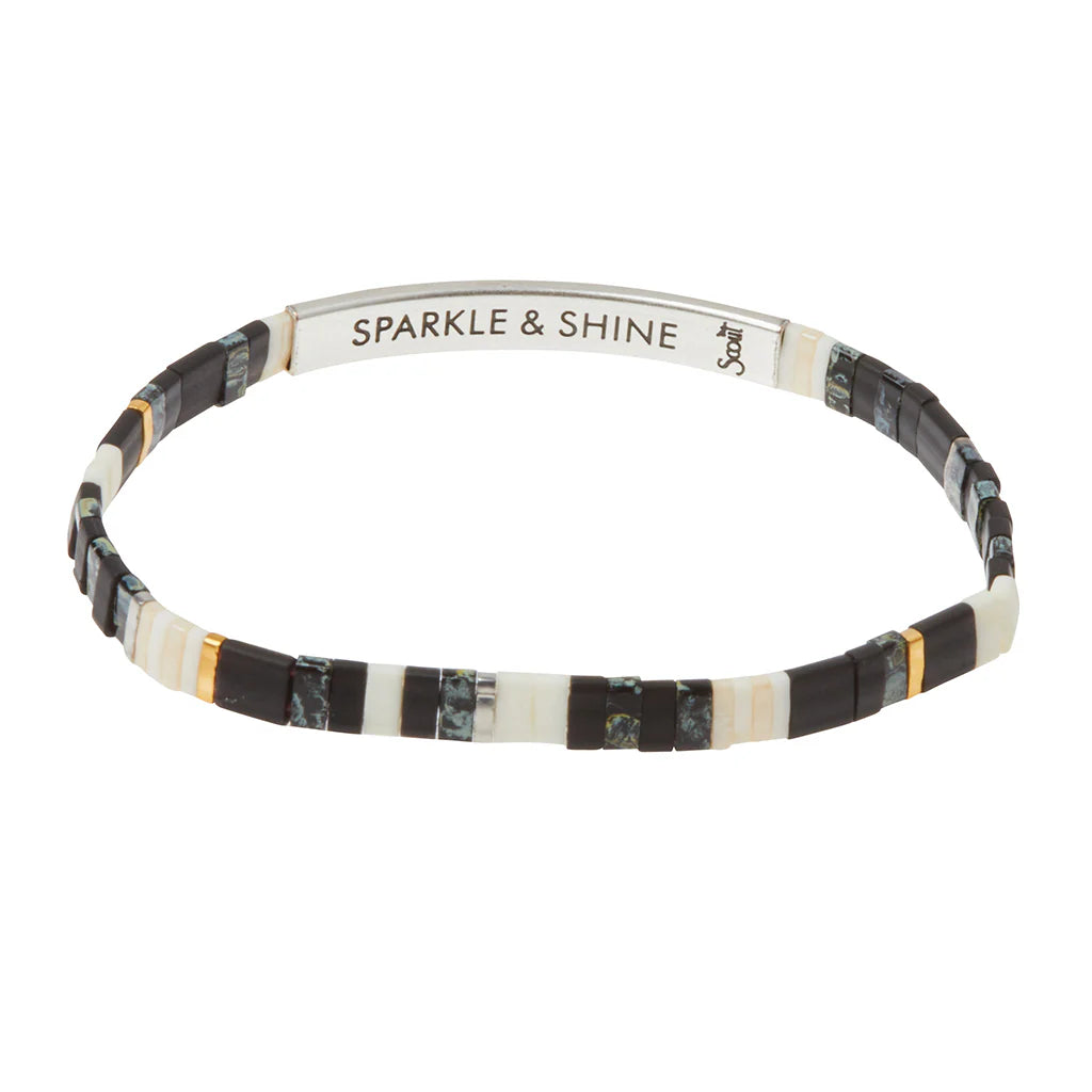 Good Karma Miyuki Bracelet - Sparkle & Shine - Lighten Up Shop
