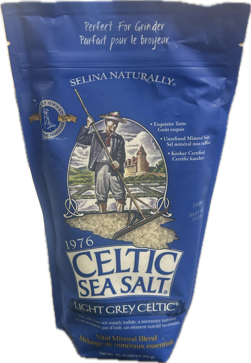 Celtic Sea Salt Light Grey 454g - Lighten Up Shop