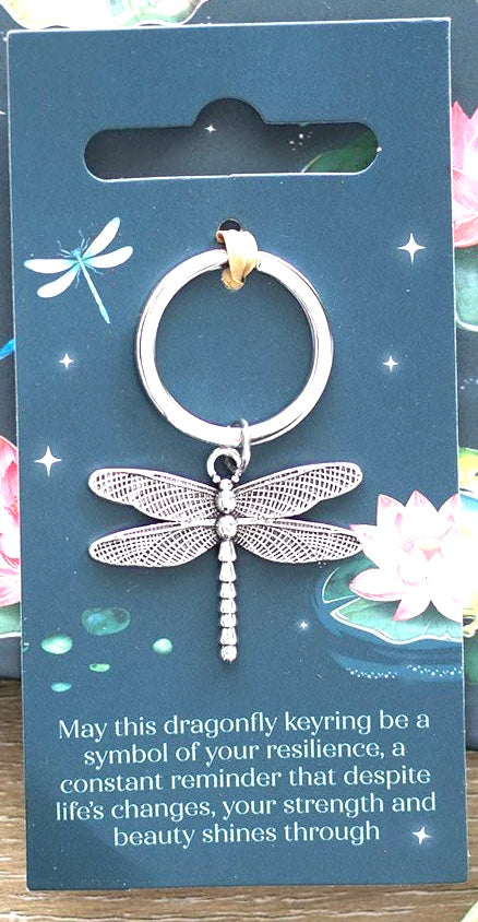 Dragonfly Keychain - Lighten Up Shop