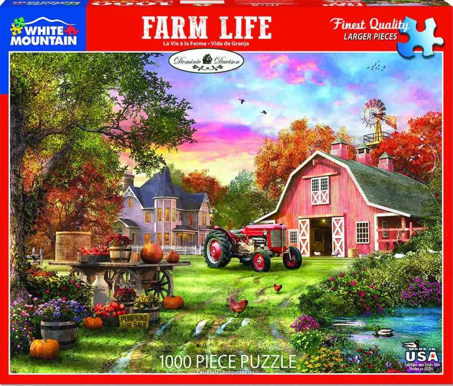 Farm Life Puzzle 1000pc - Lighten Up Shop