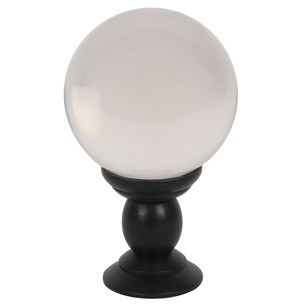 Clear Crystal Ball on Stand (Gazing Ball)