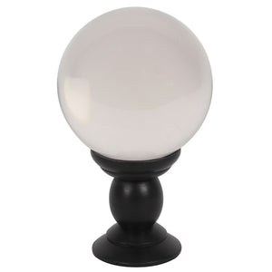 Clear Crystal Ball on Stand (Gazing Ball)