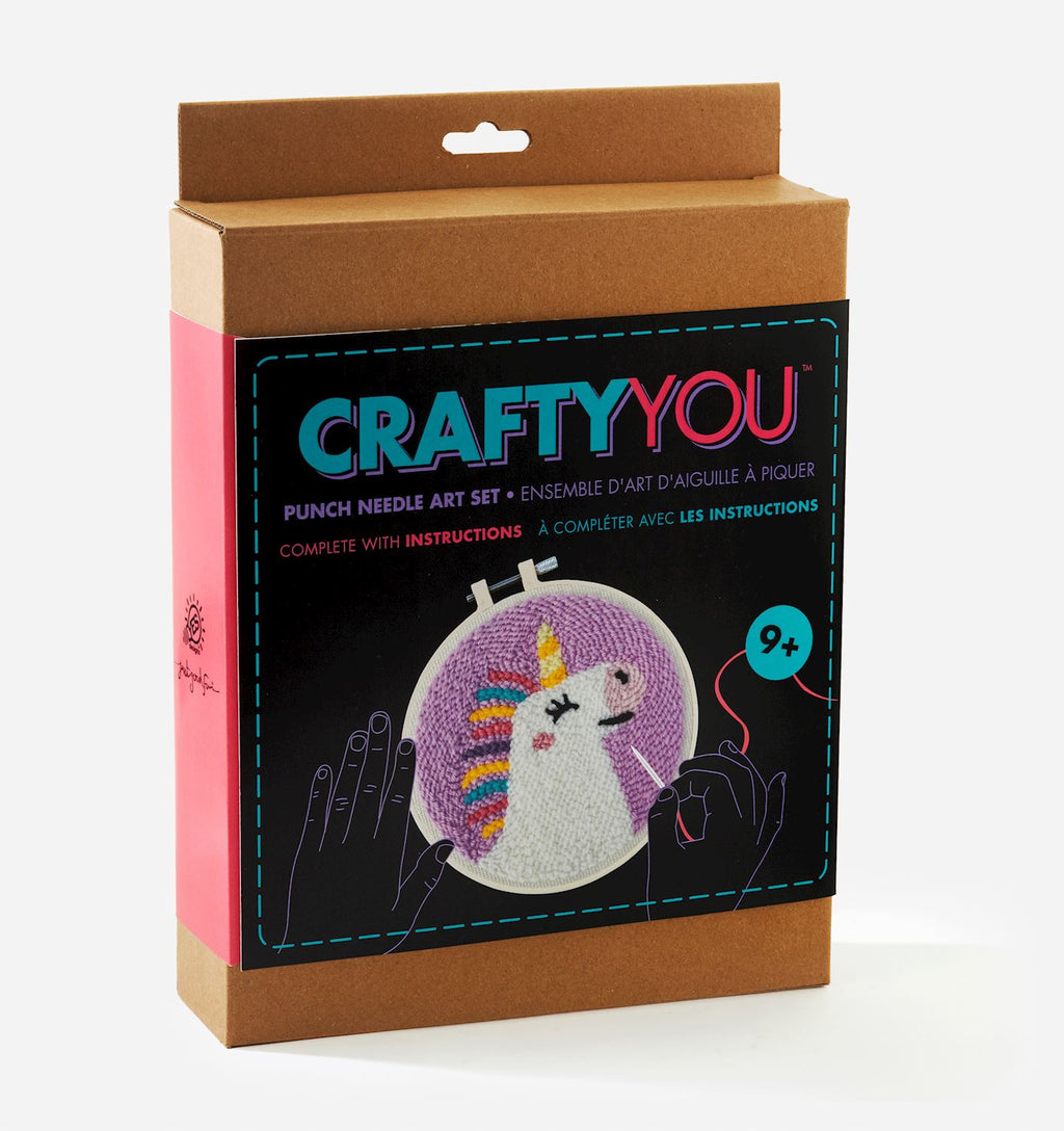 Crafty You Punch Needle Set - Unicorn - Lighten Up Shop