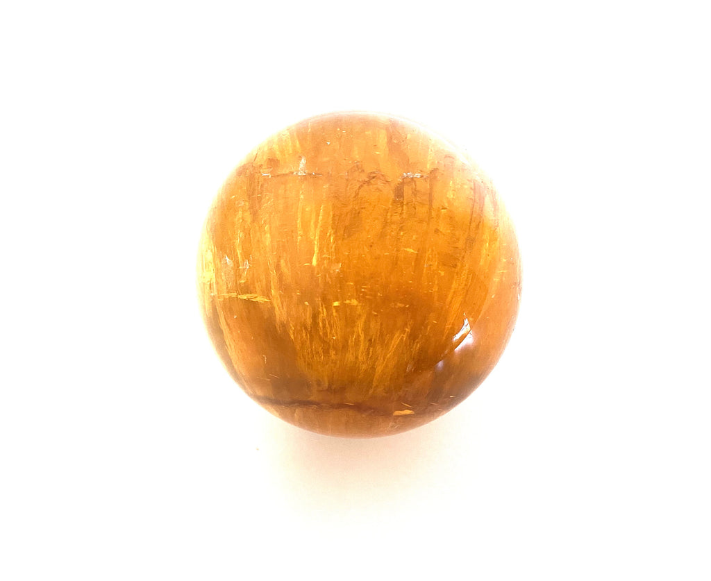 Yellow Fluorite Sphere - Lighten Up Shop