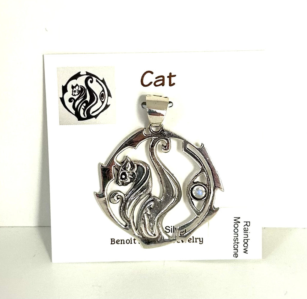 Cat Pendant - Lighten Up Shop