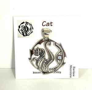 Cat Pendant - Lighten Up Shop
